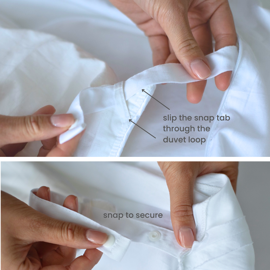Duvet Cover Corner Snap Tabs