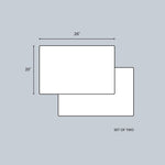 Standard Pillow Protectors (set of two) - FIX LINENS