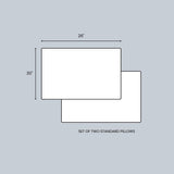 Standard Pillow (set of two) - FIX LINENS