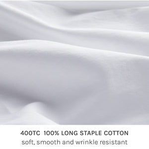 
                  
                    Fix linens 400TC 100% long staple cotton. Soft smooth and wrinkle resistant
                  
                