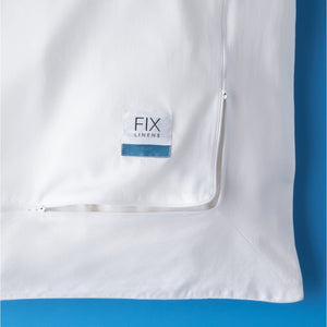 
                  
                    fix linens triple zip duvet cover ykk brand zipper and color coded tag
                  
                