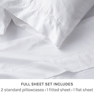 
                  
                    fix linens simple sort sheets full. Set includeds 2 standard pillowcases, 1 fitted sheets, 1 flat sheets
                  
                